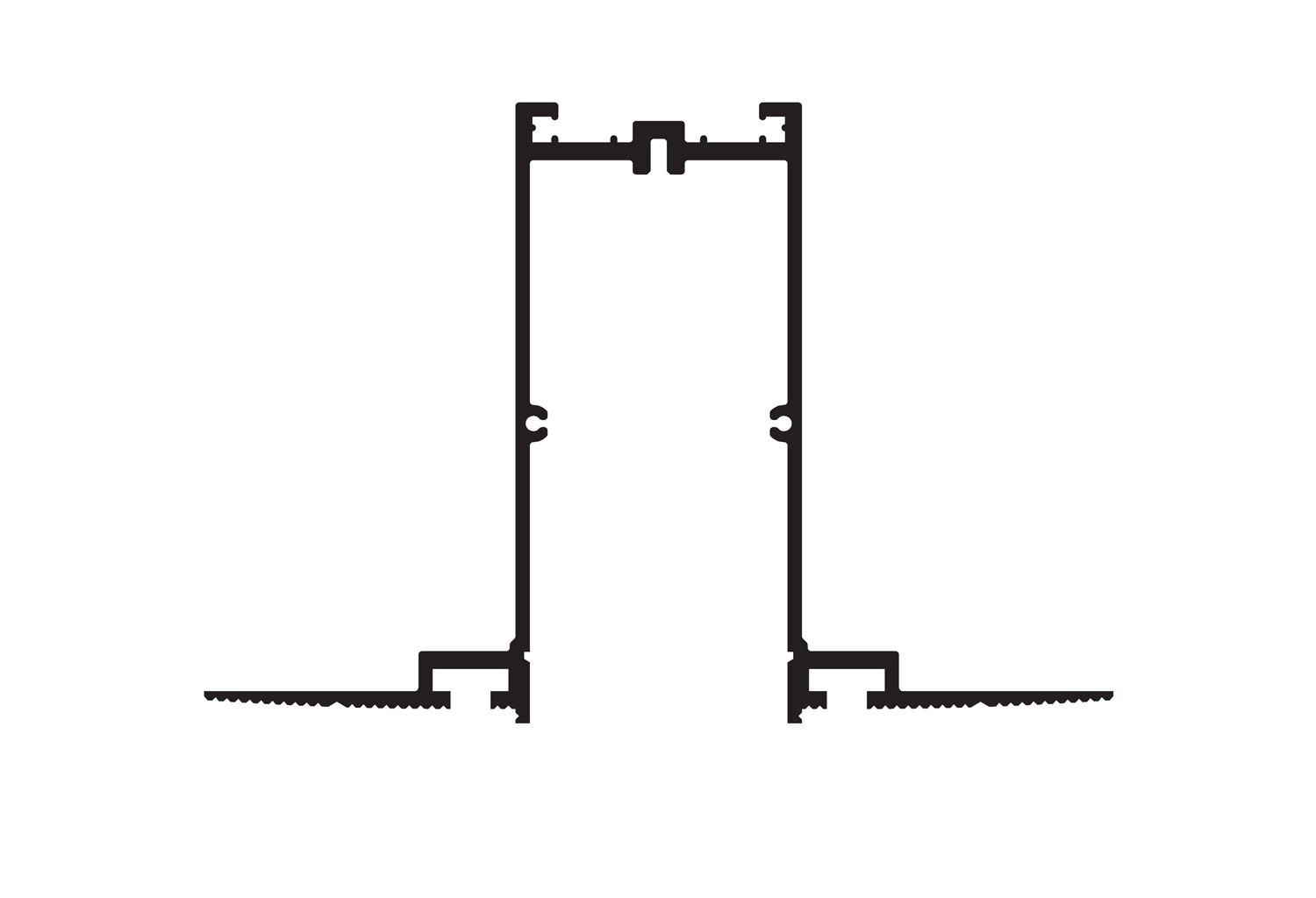 1.5" Recessed Trimless Slot Stealth AC
