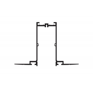 1.5" Recessed Trimless Slot Stealth AC